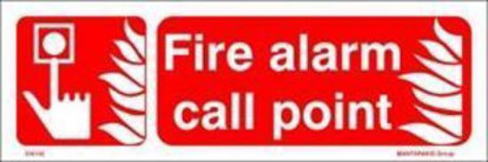 Picture of Fire Alarm Call Point 10x30