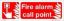 Picture of Fire Alarm Call Point 10x30