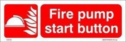 Εικόνα της Fire Pump Start Button 10x30