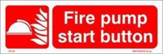 Picture of Fire Pump Start Button 10x30