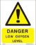 Εικόνα της Danger Low Oxygen Level 20x25