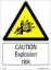Picture of Caution Explosion Risk 15x20