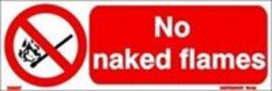 Picture of No Naked Flames 10x30