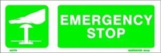 Picture of EMERGENCY STOP 10X30