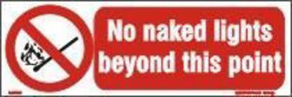Εικόνα της No Naked Lights Beyond this Point 10x30
