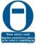 Εικόνα της Wear Safety Mask 25x20