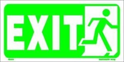 Picture of SAFETY SIGN EXIT RIGHT 15X30