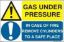 Picture of Gas Under Pressure - In Case of Fire Remove Cylinder 20x30