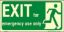 Picture of Exit for Emergency Use Only Right 15x30
