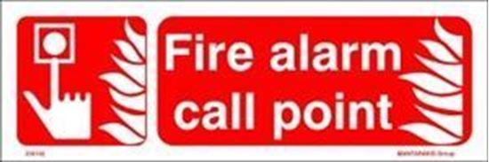 Picture of FIRE ALARM CALL POINT 10X30