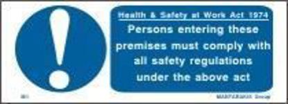 Picture of Health & Safety at Work Act.1974 7.5x20