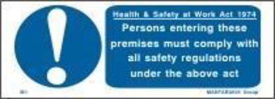 Picture of Health & Safety at Work Act.1974 7.5x20