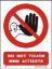 Picture of Do not Touch 20x15