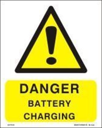 Picture of DANGER BATTERY CHARGING  20x25