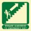 Picture of To Emergency Exit Up-Right 15x15