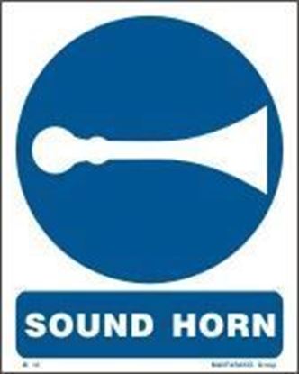 Picture of SOUND HORN SIGN 25X20