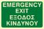 Εικόνα της Emergency Exit 20x30