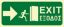 Picture of Exit (Arrow Straight Right) 15x35
