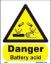 Εικόνα της Danger Battery Acid 20x25