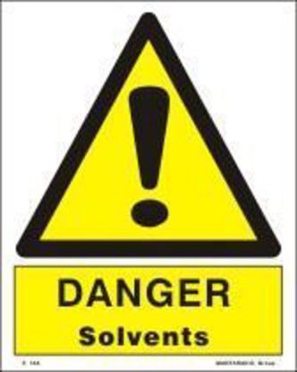 Εικόνα της Danger Solvents 20x25