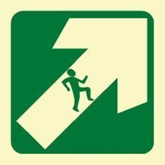 Picture of MAN IN ARROW DIAGOLAL/RIGHT SIGN 15X15