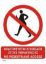 Picture of No Pedestrians Access 20x15