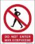 Picture of Do not enter 25x20