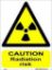 Εικόνα της Caution Radiation Risk 15x20