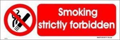 Picture of Smoking Strictly Forbidden 10x30