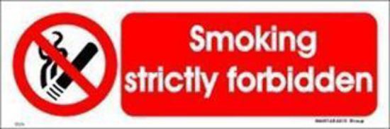 Picture of Smoking Strictly Forbidden 10x30