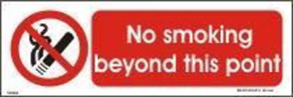 Picture of No Smoking Beyond this Point 10x30