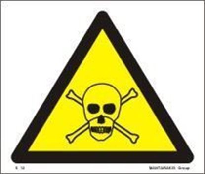 Picture of CAUTION TOXIC 17Χ20 S12