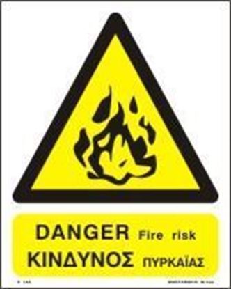 Picture of DANGER FIRE RISK    20x25