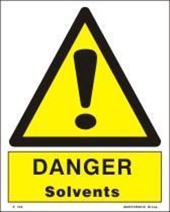 Picture of DANGER SOLVENTS   20x25