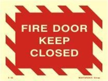 Picture of FIRE DOOR KEEP CLOSED SIGN 15X20