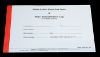 Εικόνα της Water Ballast Reporting Form & Water Ballast History Log