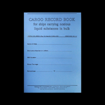 Picture of Cargo Record Book for Noxius