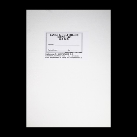 Picture of Tanks & Hold Bilges Soundings Log Book
