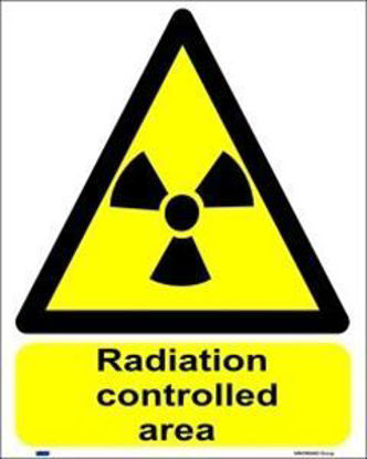Picture of RADIATION CONTROLLED AREA 15x15