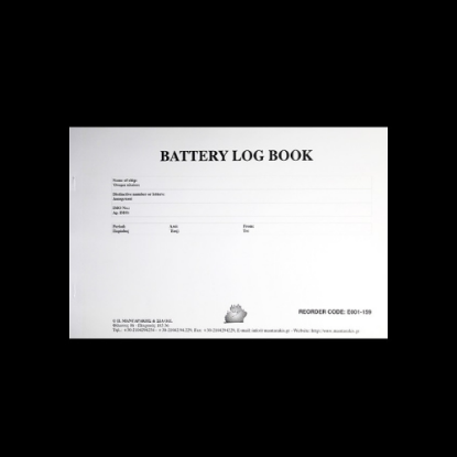 Εικόνα της Battery Log Book