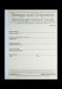 Εικόνα της Sewage and Graywater Disharge Record Book