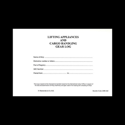 Εικόνα της Cargo Gear Log Book