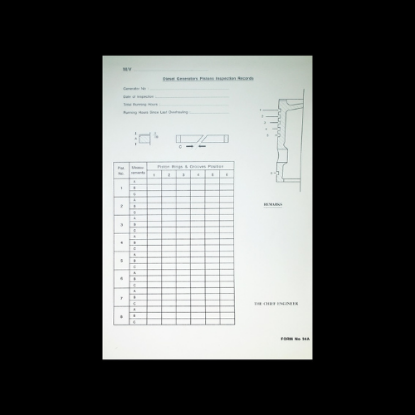 Εικόνα της Diesel Generator Pistons Inspection Records