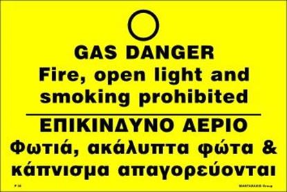 Picture of GAS DANGER     20x30