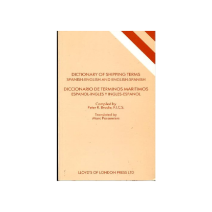 Εικόνα της Dictionary of Shipping Terms Spanish-English