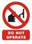 Εικόνα της Do not Operate 20x15