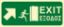 Picture of Exit (Arrow Diagonal Right Up) 15x35