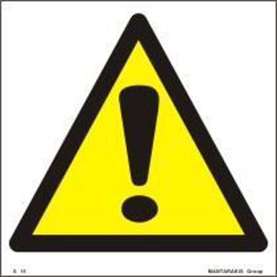 Picture of Caution Danger 15x15