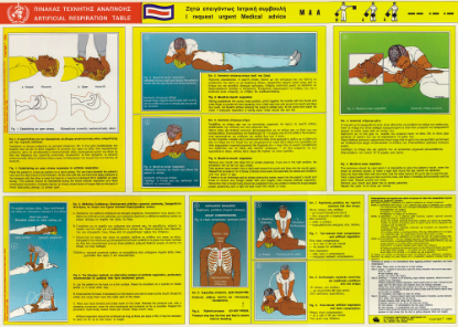 Picture of Artificial Respiration Table 45x67
