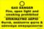 Picture of Gas Danger 20x30
